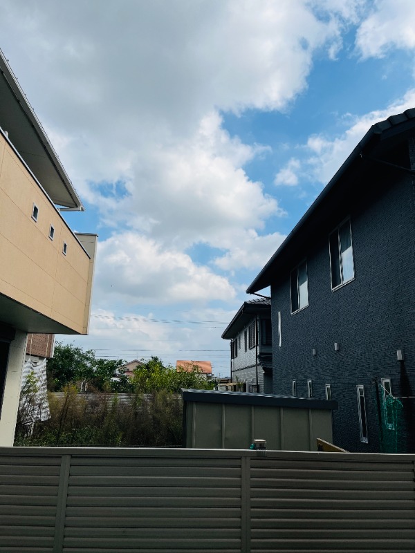 ベランダからの景色